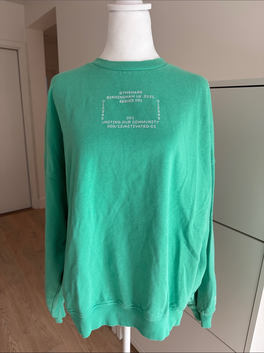 Gymshark Mint Green Crewneck